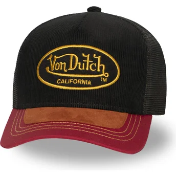 Mützen gebogen schwarz snapback SHIELD03 von Von Dutch