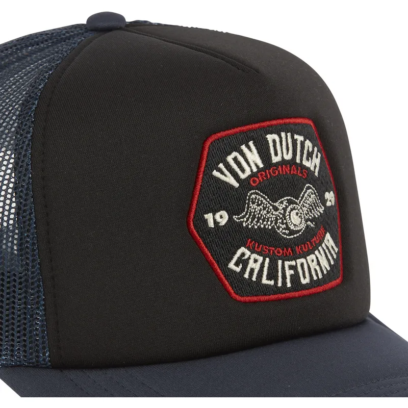 trucker-cap-braun-und-marineblau-foam02-von-von-dutch trucker-cap-braun-und-marineblau-foam02-von-von-dutch