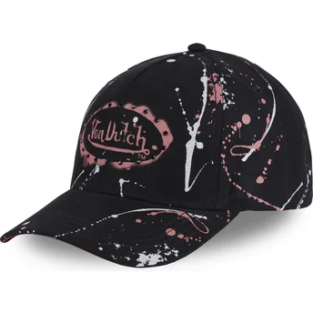 Mützen gebogen schwarz snapback IMAG P von Von Dutch