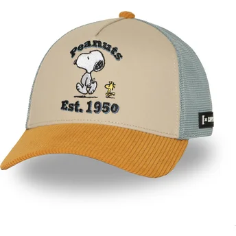 Mützen gebogen mehrfarbig snapback PEA6 SNO Snoopy und Emilio Erdnüsse von Capslab