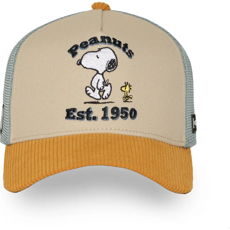 mehrfarbige-trucker-kappe-snoopy-und-emilio-pea6-sno-peanuts-von-capslab mehrfarbige-trucker-kappe-snoopy-und-emilio-pea6-sno-peanuts-von-capslab