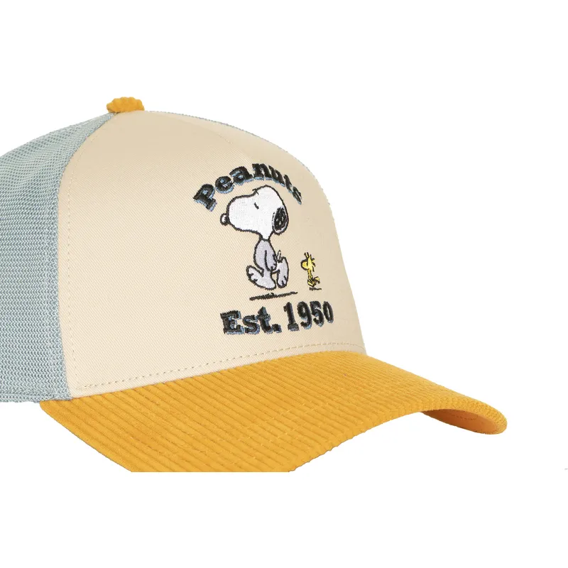 mehrfarbige-trucker-kappe-snoopy-und-emilio-pea6-sno-peanuts-von-capslab mehrfarbige-trucker-kappe-snoopy-und-emilio-pea6-sno-peanuts-von-capslab