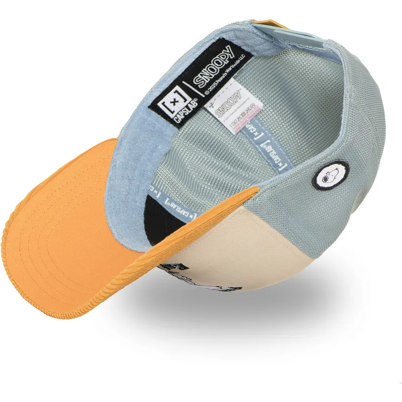mehrfarbige-trucker-kappe-snoopy-und-emilio-pea6-sno-peanuts-von-capslab mehrfarbige-trucker-kappe-snoopy-und-emilio-pea6-sno-peanuts-von-capslab