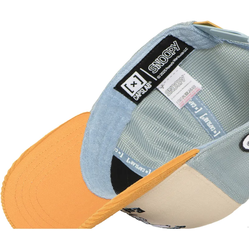 mehrfarbige-trucker-kappe-snoopy-und-emilio-pea6-sno-peanuts-von-capslab mehrfarbige-trucker-kappe-snoopy-und-emilio-pea6-sno-peanuts-von-capslab