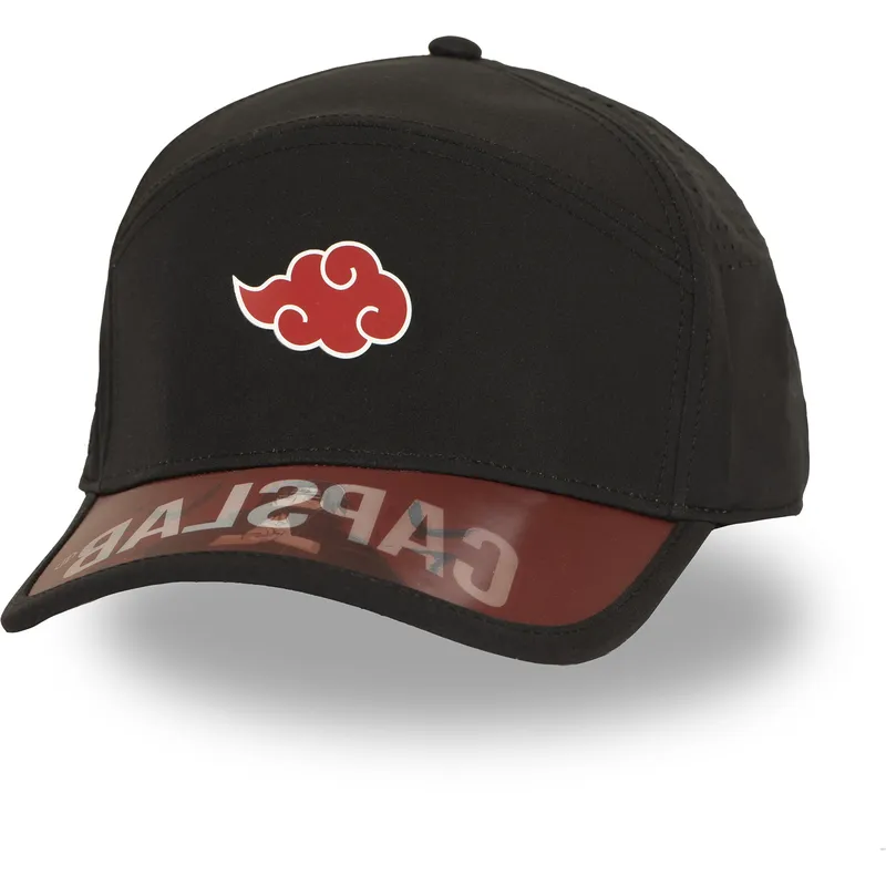 schwarze-verstellbare-curved-cap-akatsuki-ns5-aka-naruto-von-capslab schwarze-verstellbare-curved-cap-akatsuki-ns5-aka-naruto-von-capslab