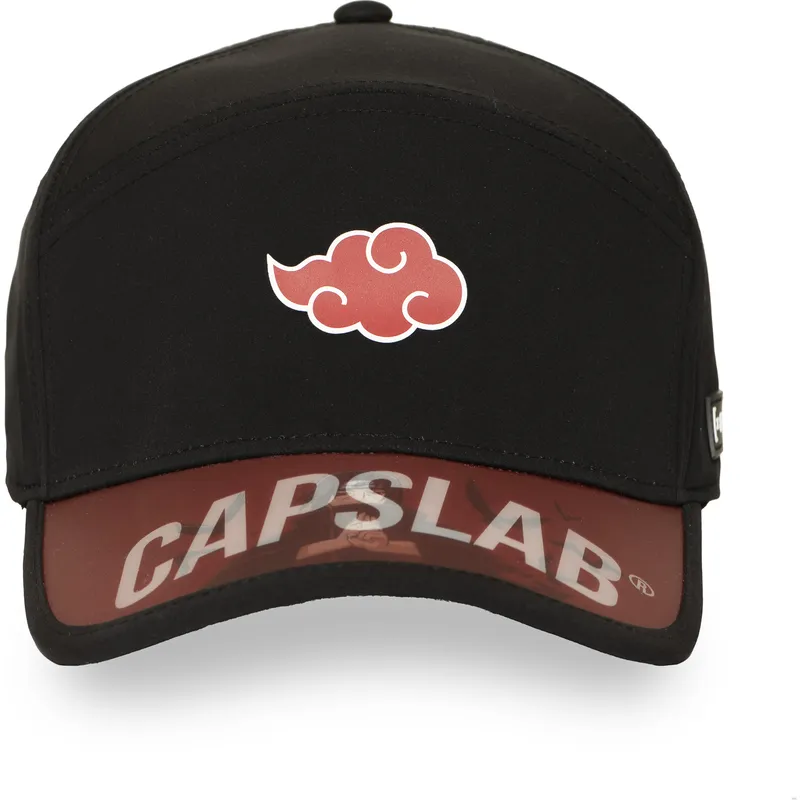 schwarze-verstellbare-curved-cap-akatsuki-ns5-aka-naruto-von-capslab schwarze-verstellbare-curved-cap-akatsuki-ns5-aka-naruto-von-capslab