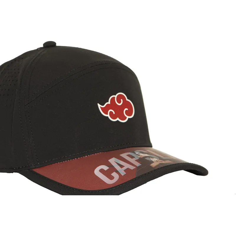 schwarze-verstellbare-curved-cap-akatsuki-ns5-aka-naruto-von-capslab schwarze-verstellbare-curved-cap-akatsuki-ns5-aka-naruto-von-capslab
