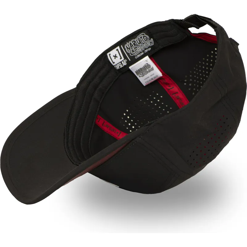schwarze-verstellbare-curved-cap-akatsuki-ns5-aka-naruto-von-capslab schwarze-verstellbare-curved-cap-akatsuki-ns5-aka-naruto-von-capslab