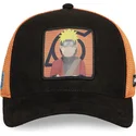 schwarze-und-orangefarbene-trucker-kappe-naruto-uzumaki-ns5-sag-naruto-von-capslab