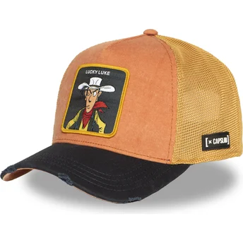 Mützen gebogen orange snapback LCK2 LOB Lucky Luke von Capslab