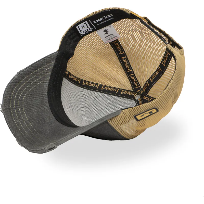 graue-trucker-cap-joe-dalton-lck-joe-lucky-luke-von-capslab