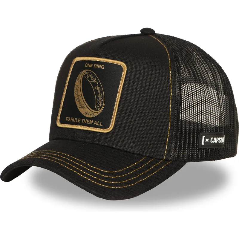 schwarze-trucker-cap-einziger-ring-lotr-rin-der-herr-der-ringe-von-capslab