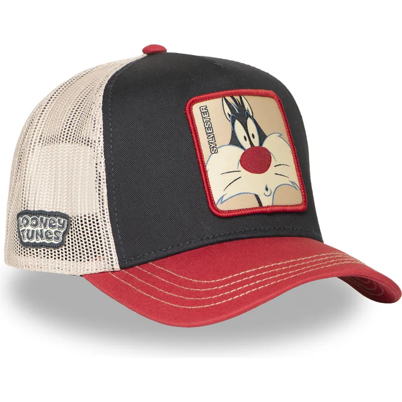 mehrfarbige-trucker-kappe-silvester-loo12-syl-looney-tunes-von-capslab
