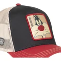 mehrfarbige-trucker-kappe-silvester-loo12-syl-looney-tunes-von-capslab