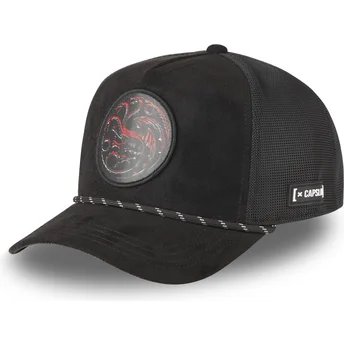Mützen gebogen schwarz snapback HOD SYM Haus Targaryen Spiel der Throne von Capslab