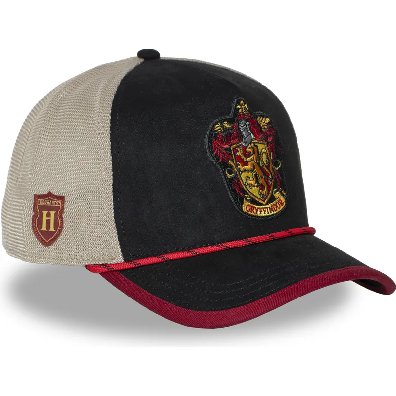 trucker-cap-schwarz-und-beige-gryffindor-hp3-gry-harry-potter-von-capslab