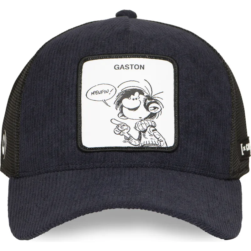 trucker-cap-marineblau-und-schwarz-gaston-lagaffe-glg2-gbd-von-capslab