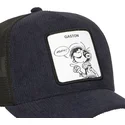 trucker-cap-marineblau-und-schwarz-gaston-lagaffe-glg2-gbd-von-capslab