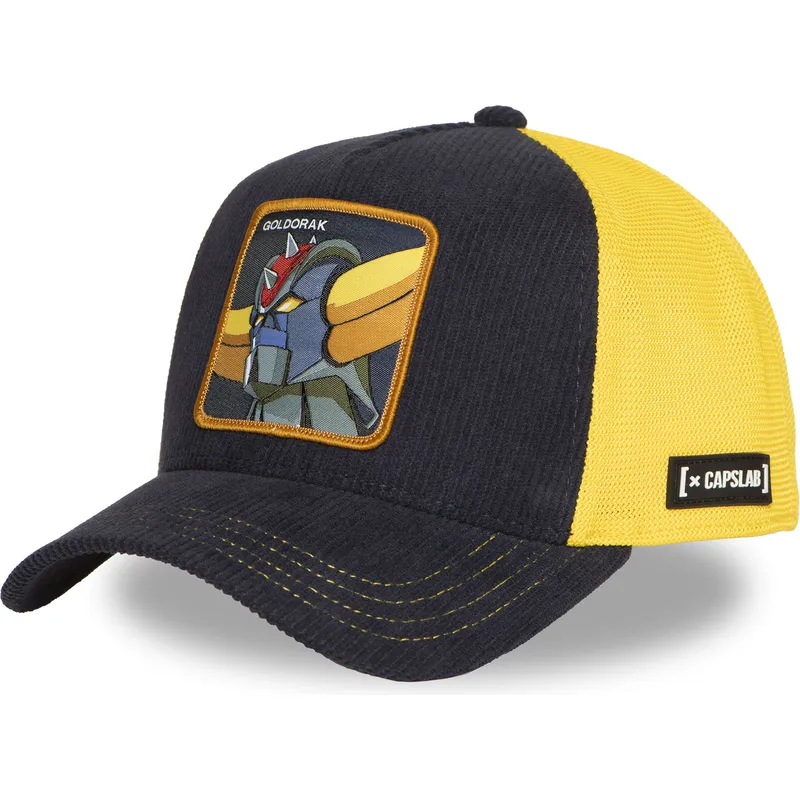 trucker-cap-marineblau-und-gelb-robot-grendizer-goldorak-gol6-gol-robot-grendizer-von-capslab