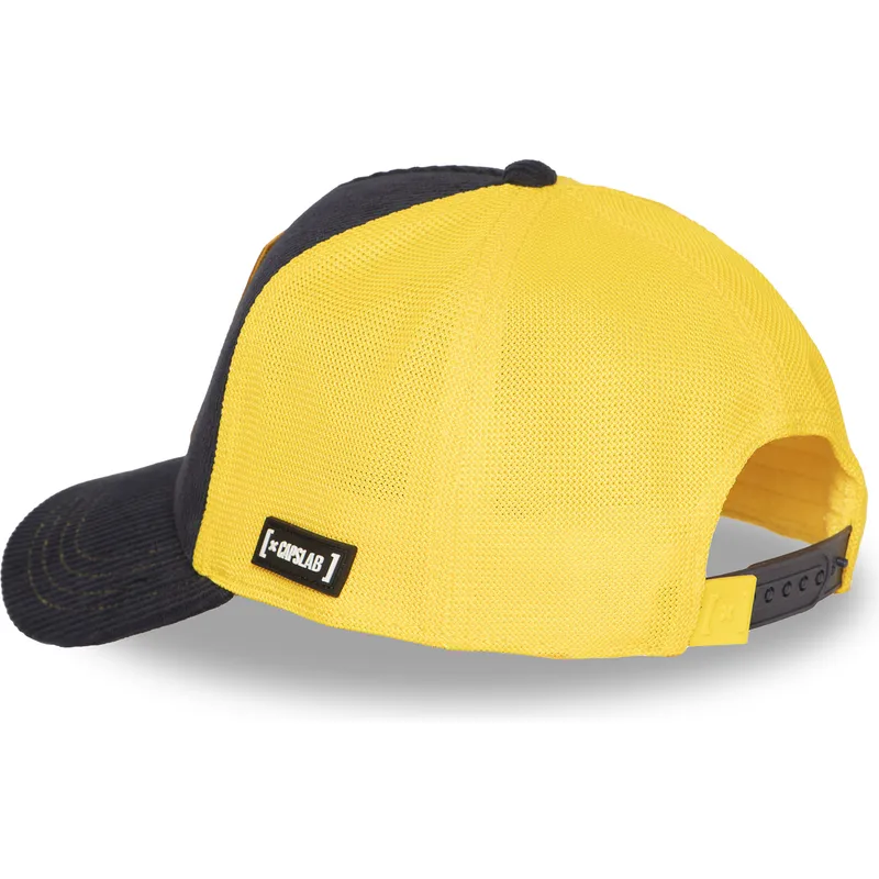 trucker-cap-marineblau-und-gelb-robot-grendizer-goldorak-gol6-gol-robot-grendizer-von-capslab