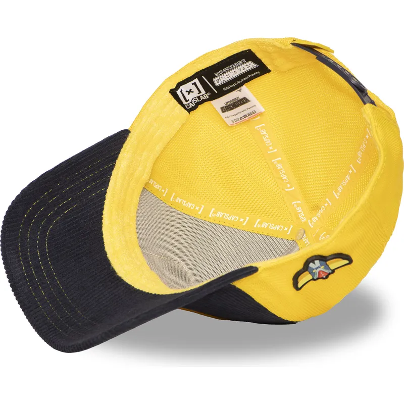 trucker-cap-marineblau-und-gelb-robot-grendizer-goldorak-gol6-gol-robot-grendizer-von-capslab