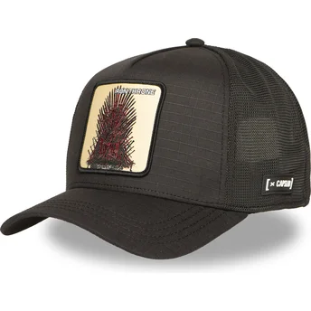 Mützen gebogen schwarz snapback GOT IRO Eiserner Thron Spiel der Throne von Capslab