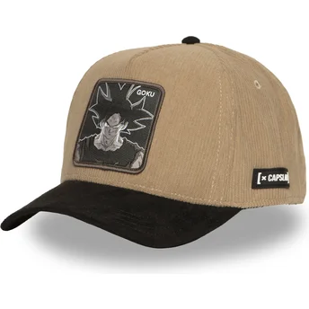 Mützen gebogen braun snapback DBS7 UNI Son Goku Dragon Ball von Capslab