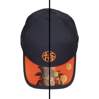 Mützen gebogen marineblau verstellbares band DBZ10 GOK Son Goku Dragon Ball von Capslab