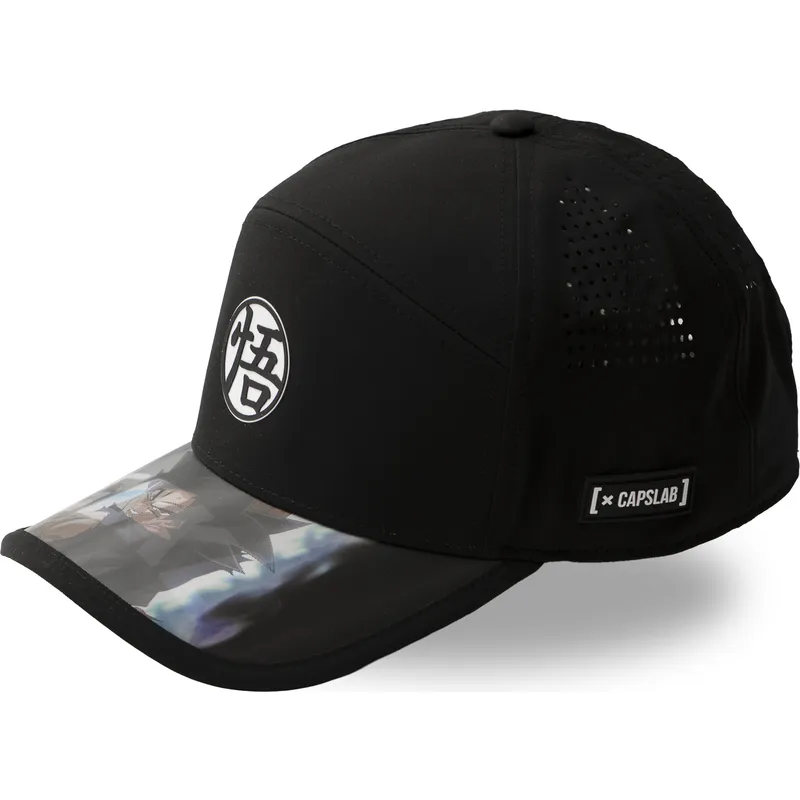 schwarze-verstellbare-curved-cap-son-goku-dbs7-ult-dragon-ball-von-capslab schwarze-verstellbare-curved-cap-son-goku-dbs7-ult-dragon-ball-von-capslab