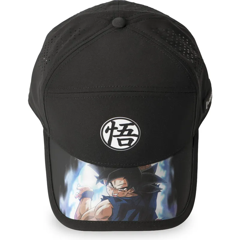 schwarze-verstellbare-curved-cap-son-goku-dbs7-ult-dragon-ball-von-capslab schwarze-verstellbare-curved-cap-son-goku-dbs7-ult-dragon-ball-von-capslab