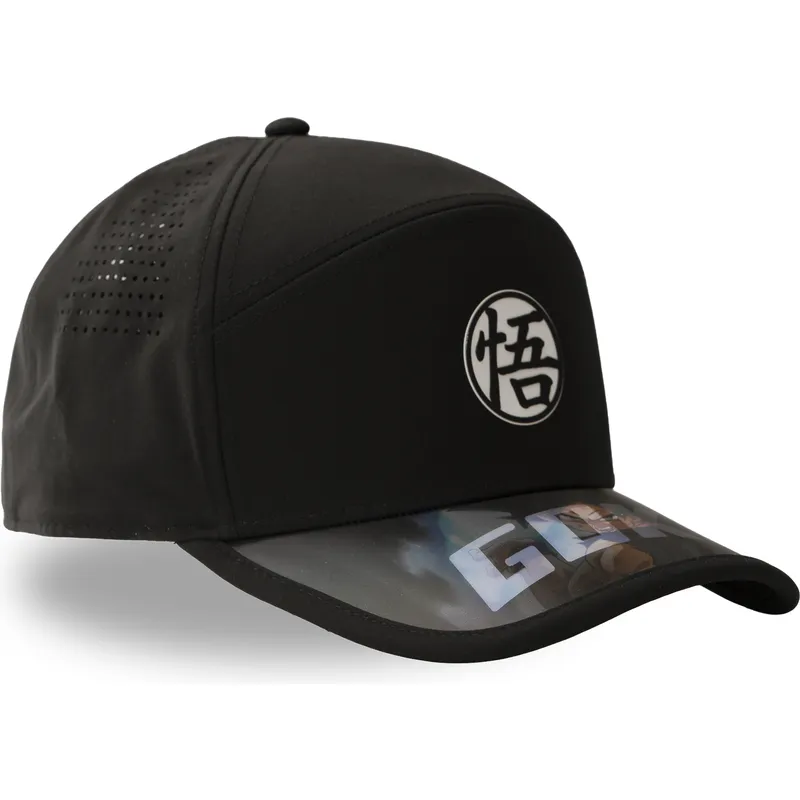 schwarze-verstellbare-curved-cap-son-goku-dbs7-ult-dragon-ball-von-capslab schwarze-verstellbare-curved-cap-son-goku-dbs7-ult-dragon-ball-von-capslab
