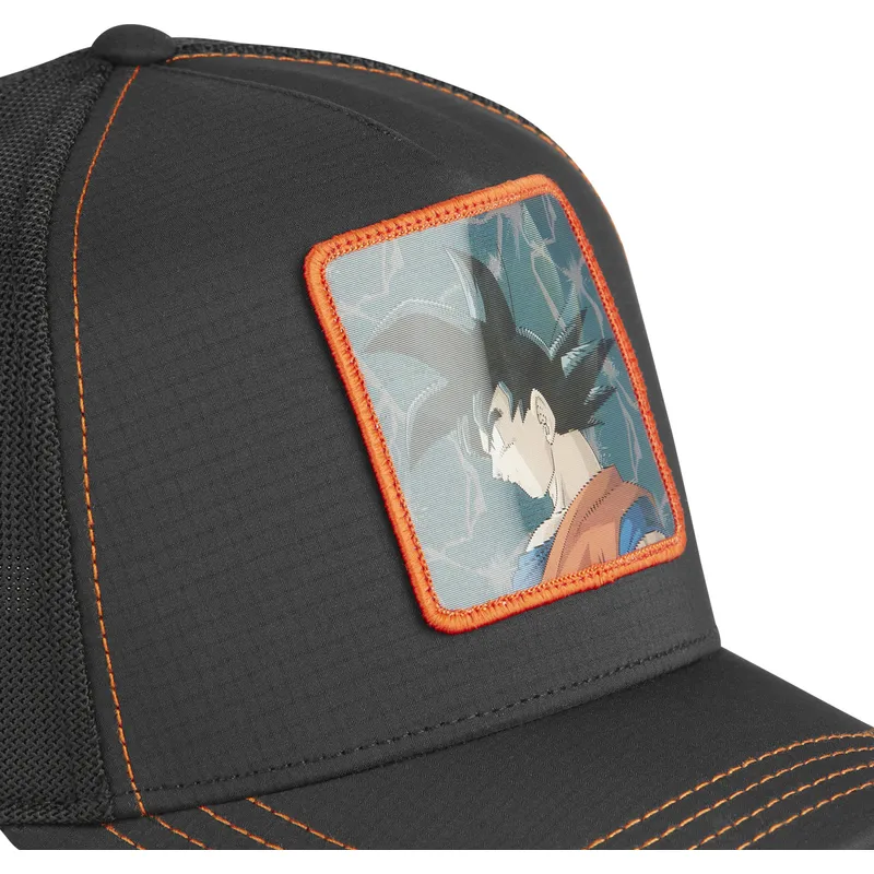 schwarze-trucker-kappe-son-goku-dbs7-ssj-dragon-ball-von-capslab schwarze-trucker-kappe-son-goku-dbs7-ssj-dragon-ball-von-capslab