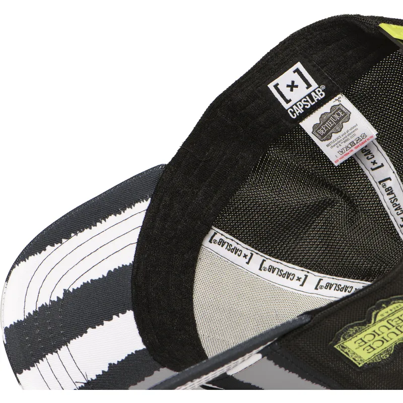 trucker-cap-schwarz-und-weiss-beetlejuice-btj-str-beetlejuice-von-capslab
