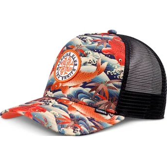 Mützen gebogen mehrfarbig snapback Koi Watching Club HFT von Djinns