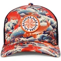 casquette-trucker-multicolore-koi-watching-club-hft-djinns