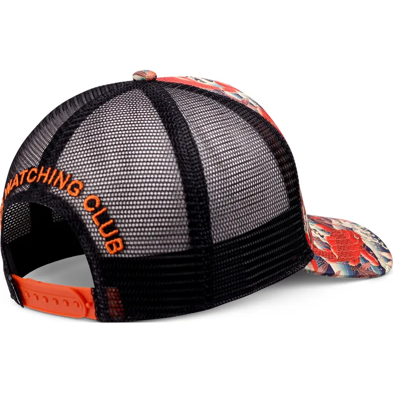 mehrfarbige-trucker-cap-koi-watching-club-hft-von-djinns