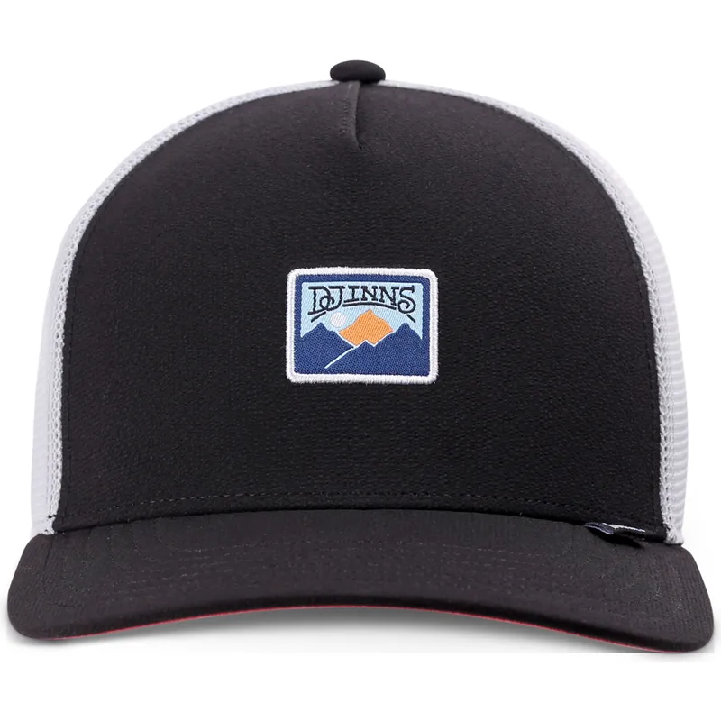 schwarze-und-weisse-trucker-kappe-seersoftmesh-hft-von-djinns schwarze-und-weisse-trucker-kappe-seersoftmesh-hft-von-djinns