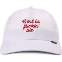 weisse-verstellbare-curved-cap-cest-la-fuckin-vie-von-djinns