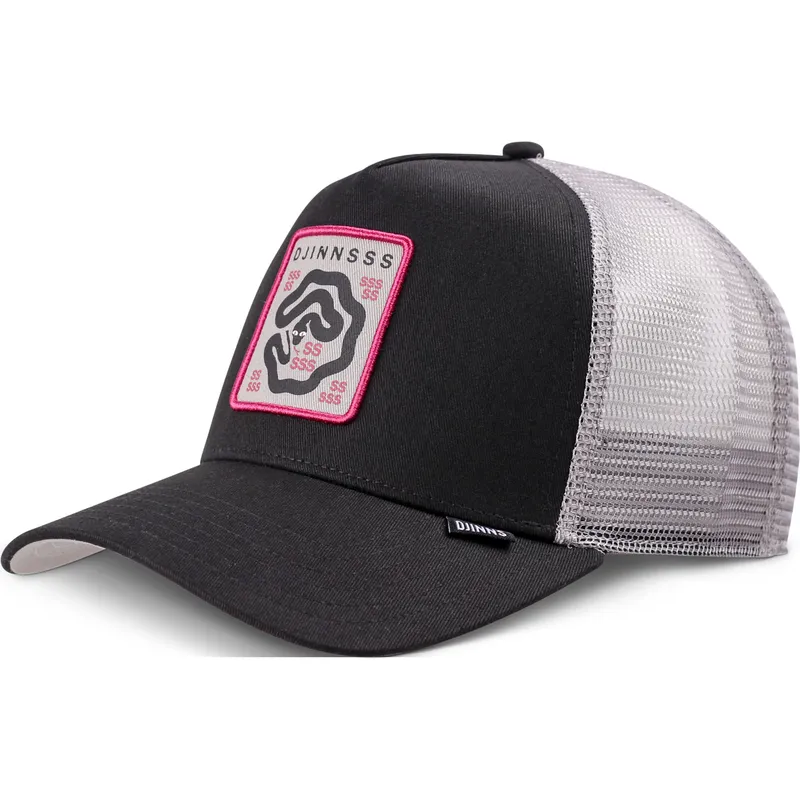 schwarze-und-graue-trucker-kappe-djinnsss-hft-von-djinns