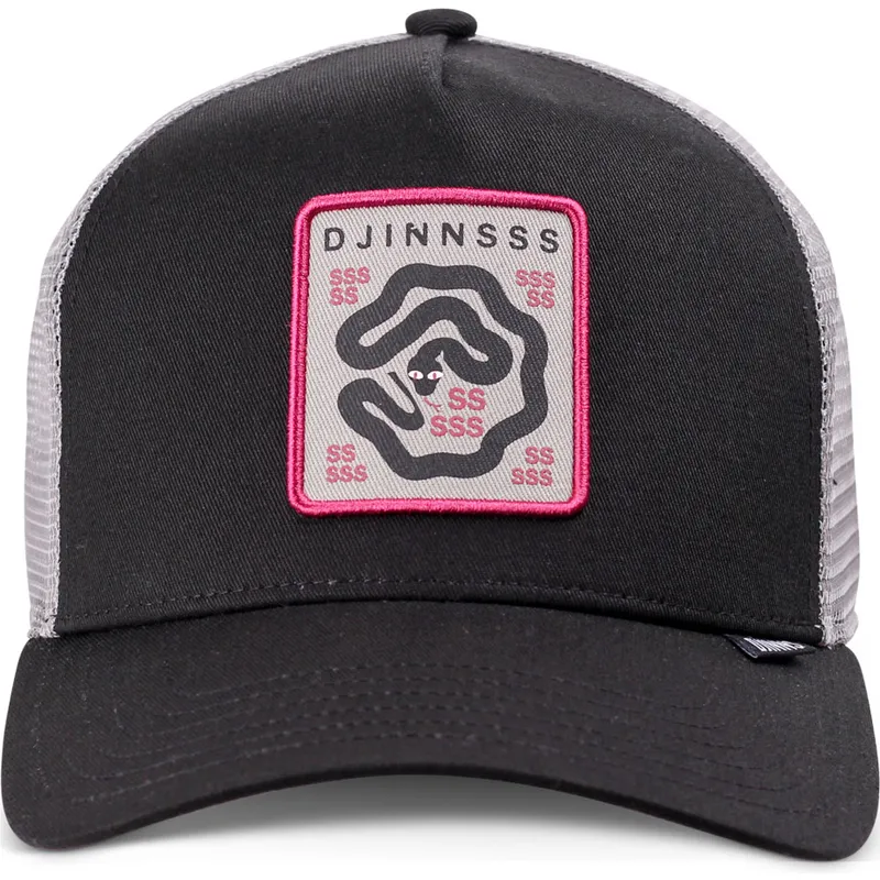 schwarze-und-graue-trucker-kappe-djinnsss-hft-von-djinns