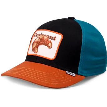Mützen gebogen mehrfarbig snapback für Kinder Food Croissant Basic von Djinns