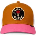 mehrfarbige-gebogene-snapback-kappe-fur-kinder-food-gelato-basic-von-djinns