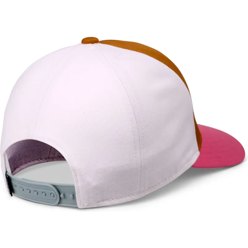 mehrfarbige-gebogene-snapback-kappe-fur-kinder-food-gelato-basic-von-djinns
