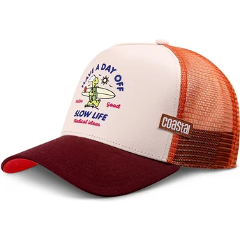 Mützen gebogen braun snapback Day Off HFT von Coastal