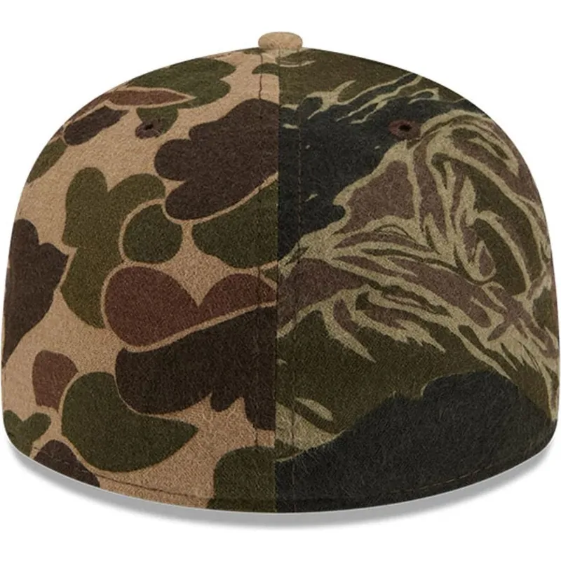 gebogene-camouflage-kappe-verstellbar-59fifty-pre-curved-brushed-cotton-three-looms-woodland-von-new-era