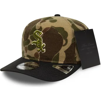 Casquette courbée camouflage ajustable 19TWENTY Brushed Cotton Three Looms Duck Chicago White Sox MLB New Era