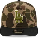 casquette-courbee-camouflage-ajustable-19twenty-brushed-cotton-three-looms-duck-los-angeles-dodgers-mlb-new-era
