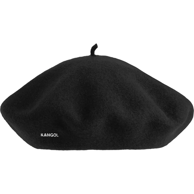 schwarze-baskenmutze-modelaine-black-von-kangol schwarze-baskenmutze-modelaine-black-von-kangol