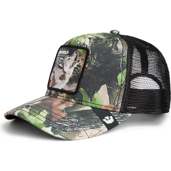 Mützen gebogen tarnung snapback Lone Wolf Camouflage Seasonal Real Tree The Farm Goorin Bros.