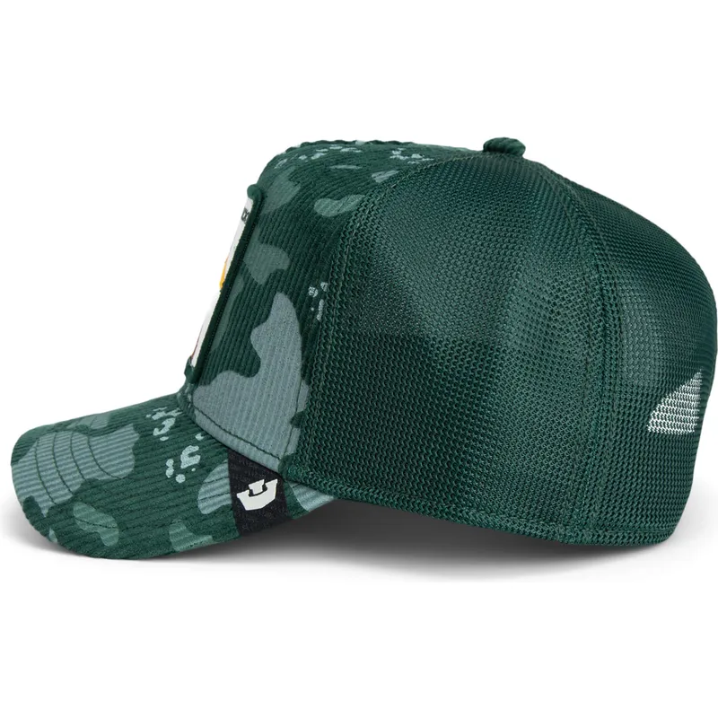 trucker-cap-grun-ente-lucky-duck-corduroy-camo-the-farm-von-goorin-bros